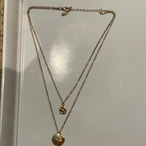 Bee Gold Layered Necklace